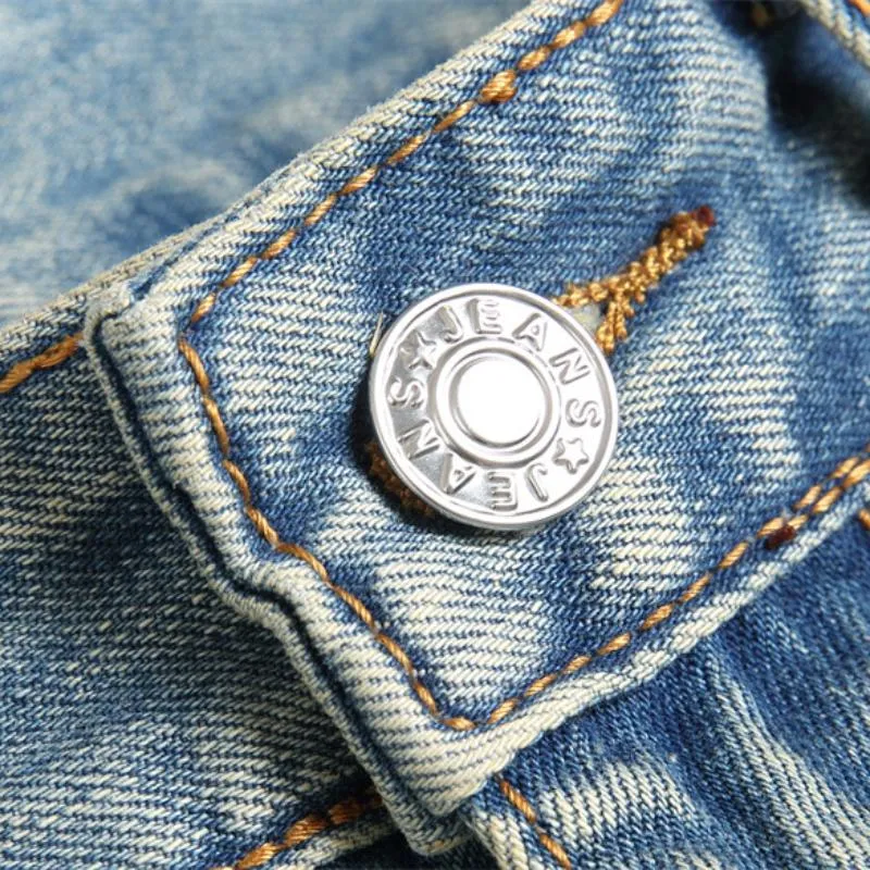 Men's Fashion Washed Multi-Pocket Loose Straight Denim Shorts 51613358M sold by Manly product image thumbnail 4