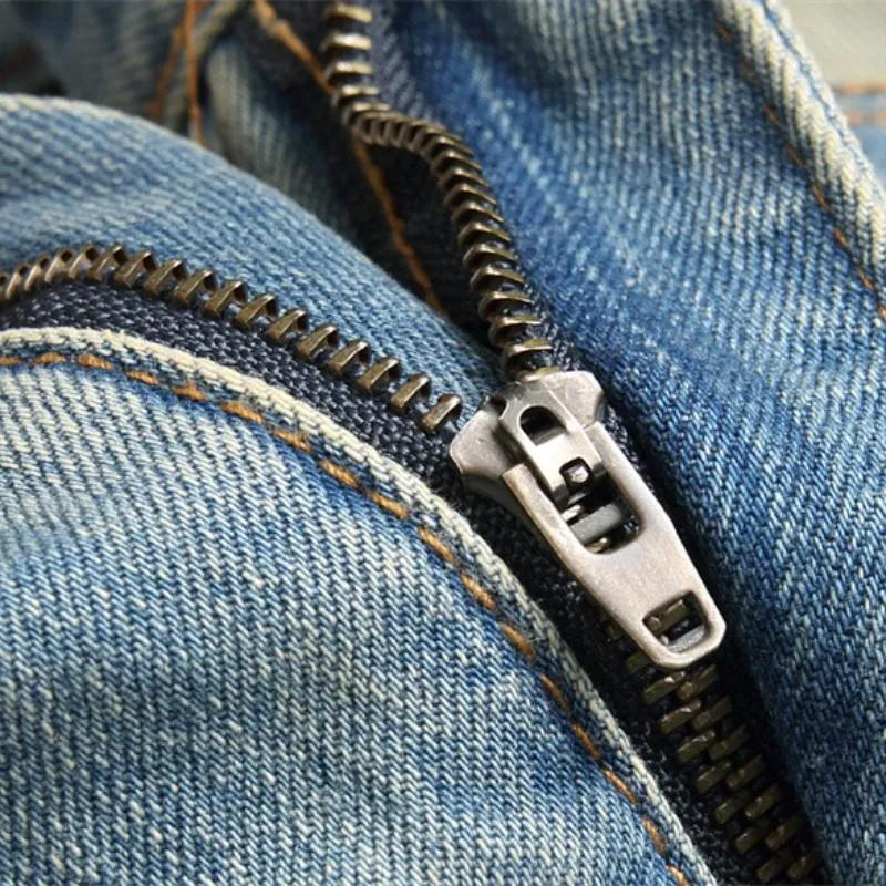 Men's Fashion Washed Multi-Pocket Loose Straight Denim Shorts 51613358M sold by Manly product image thumbnail 5