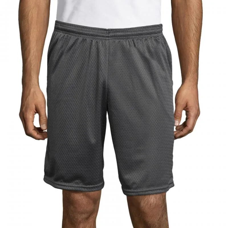 Men's Quick-drying Breathable Mesh Loose Straight Fitness Sports Shorts 78433838Z sold by Manly