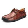 MEN'S SOFT-SOLED LACE-UP LEATHER SHOES sold by Manly