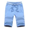 Men's Casual Cotton Elastic Waist Beach Shorts 43848742M sold by Manly