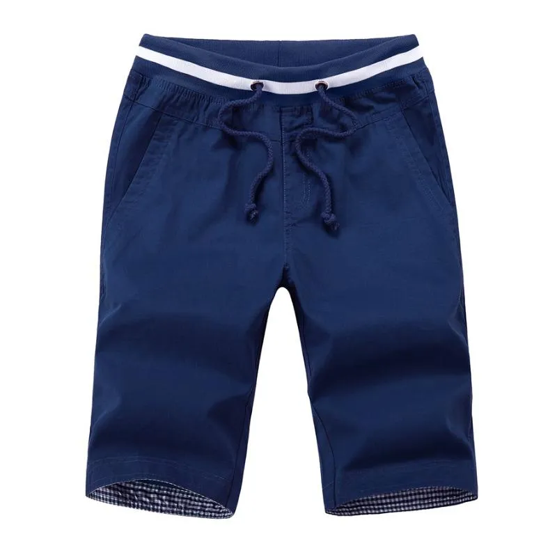 Men's Casual Cotton Elastic Waist Beach Shorts 43848742M sold by Manly product image thumbnail 2