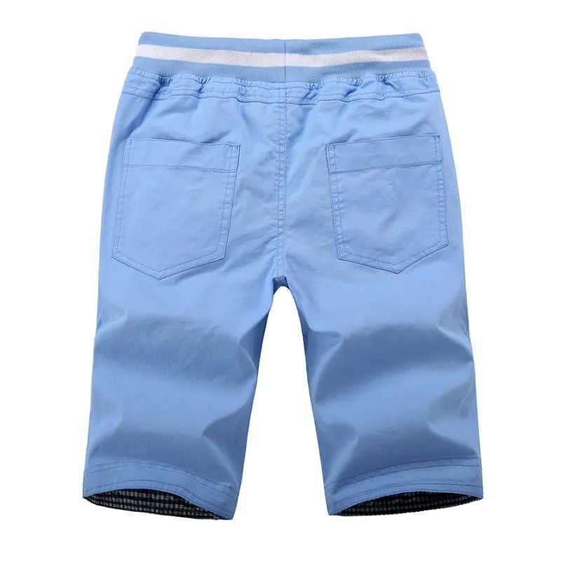 Men's Casual Cotton Elastic Waist Beach Shorts 43848742M sold by Manly product image thumbnail 4