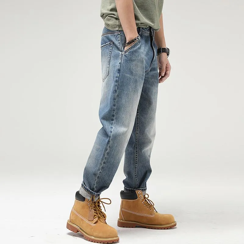 Men's Vintage Loose Denim Straight Leg Jeans 34657185Y sold by Manly product image thumbnail 4