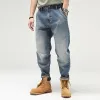 Men's Vintage Loose Denim Straight Leg Jeans 34657185Y sold by Manly