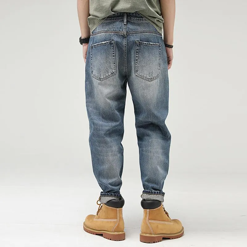 Men's Vintage Loose Denim Straight Leg Jeans 34657185Y sold by Manly product image thumbnail 2