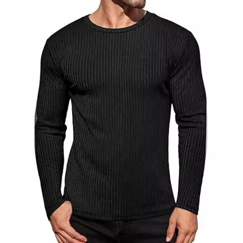 Men's Long Sleeve Crew Neck Comfortable T-shirt 32845463X sold by Manly