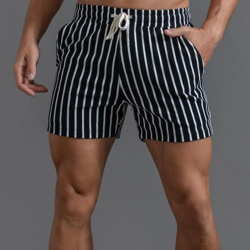 Men's Cotton Striped Casual Shorts 43487822Z sold by Manly product image thumbnail 4