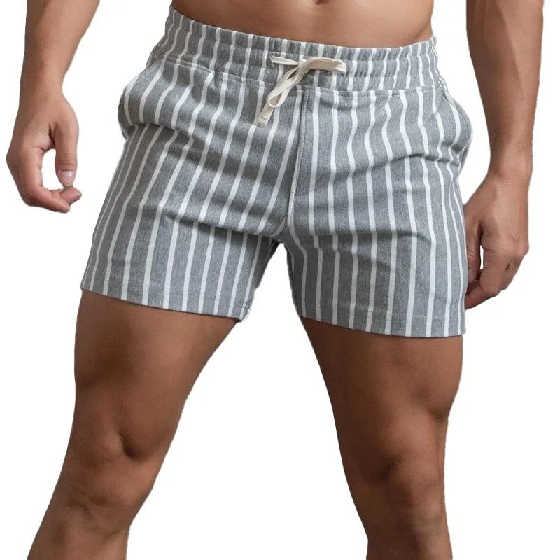Men's Cotton Striped Casual Shorts 43487822Z sold by Manly