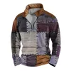Men's Half-zip Loose Stand Collar Sweatshirt 83435591X sold by Manly