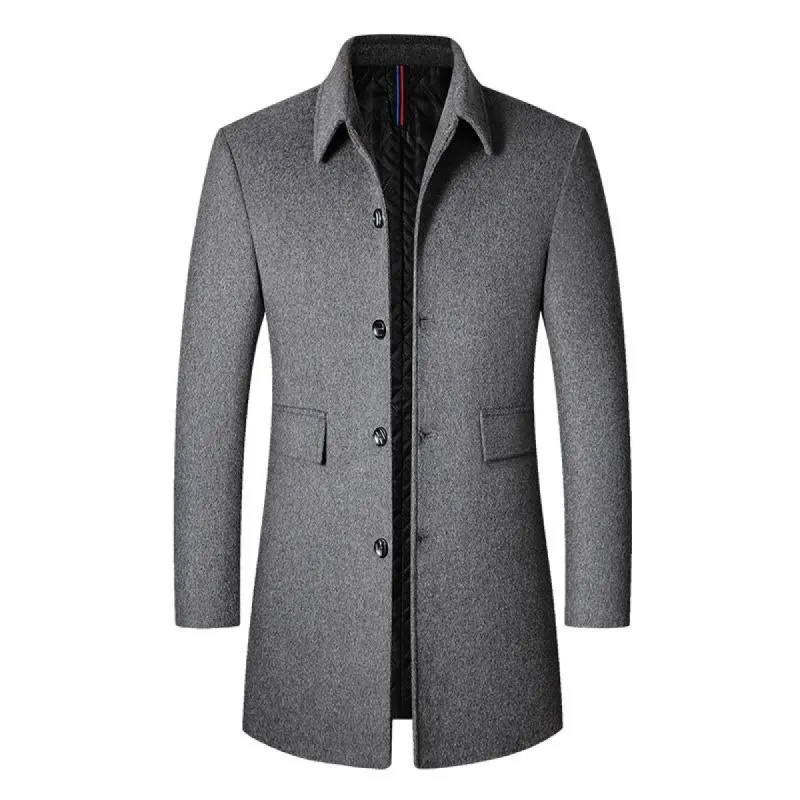 Men's Lapel Quilted Trench Coat 29063110X sold by Manly