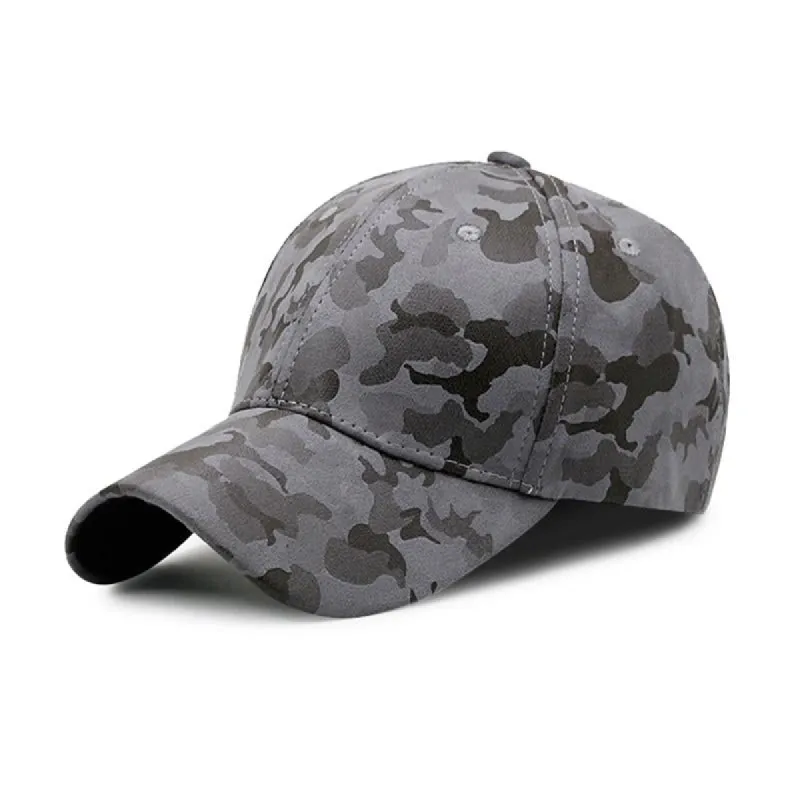 Men's Casual Outdoor Suede Camouflage Baseball Cap 31030064M sold by Manly