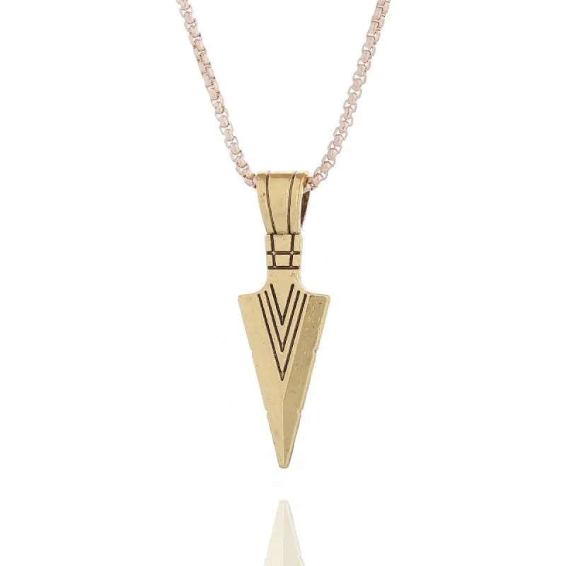 Vintage Pharaoh's Spear Arrow Necklace 10243803TO sold by Manly