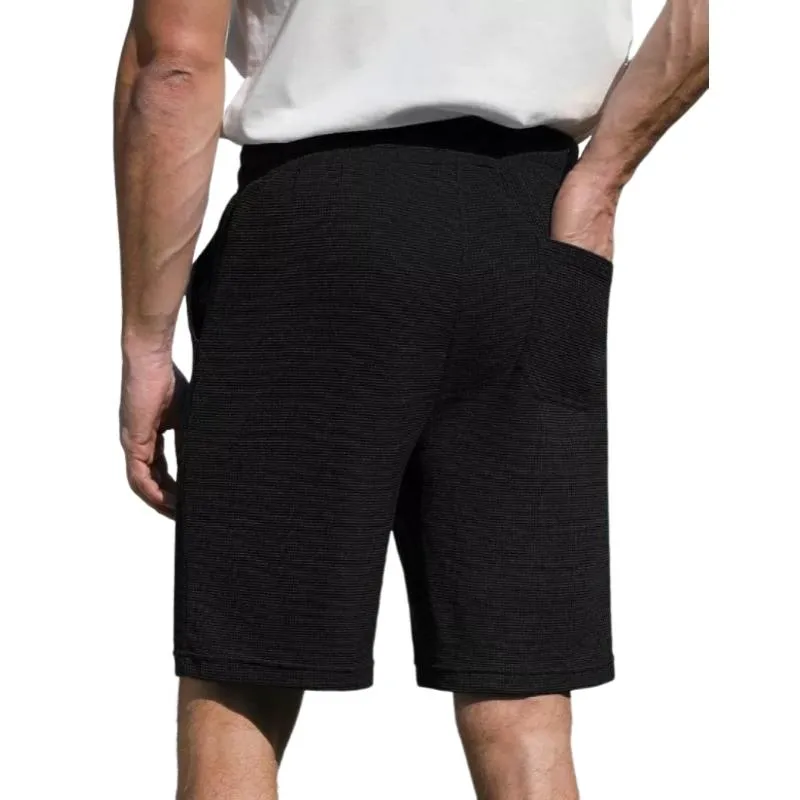 Men's Casual Waffle Elastic Waist Loose Sports Shorts 55787362M sold by Manly product image thumbnail 4