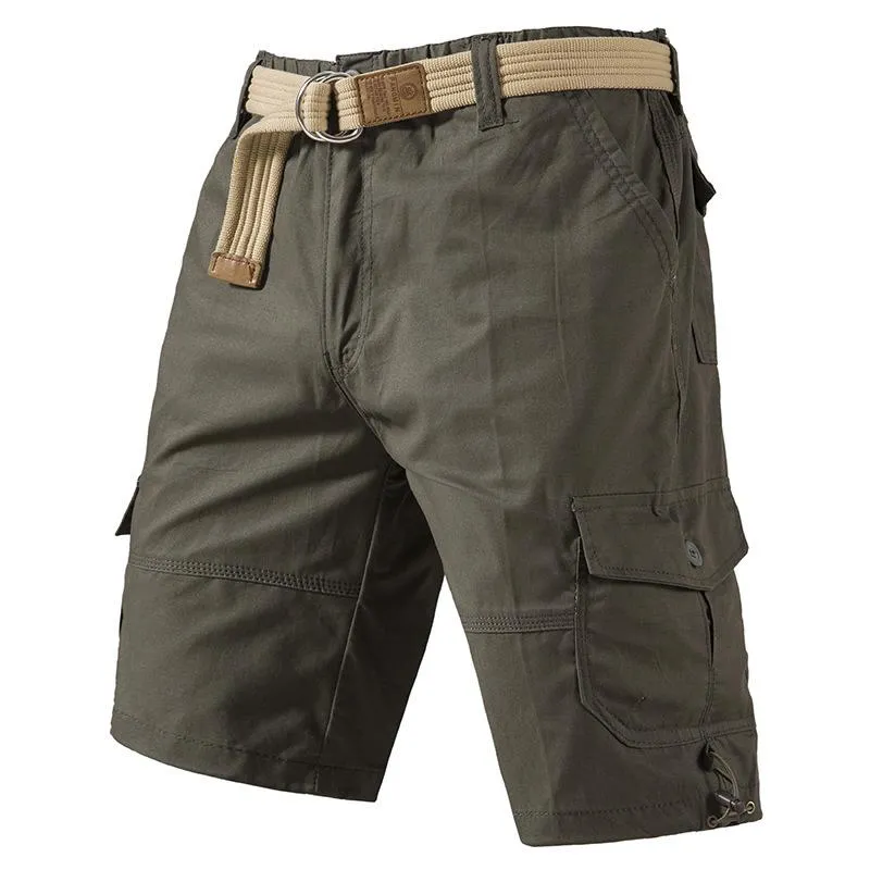Men's Solid Multi-Pocket Cargo Shorts 06575007Y sold by Manly product image thumbnail 5
