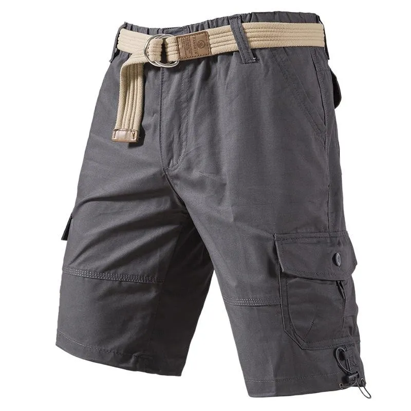 Men's Solid Multi-Pocket Cargo Shorts 06575007Y sold by Manly product image thumbnail 2