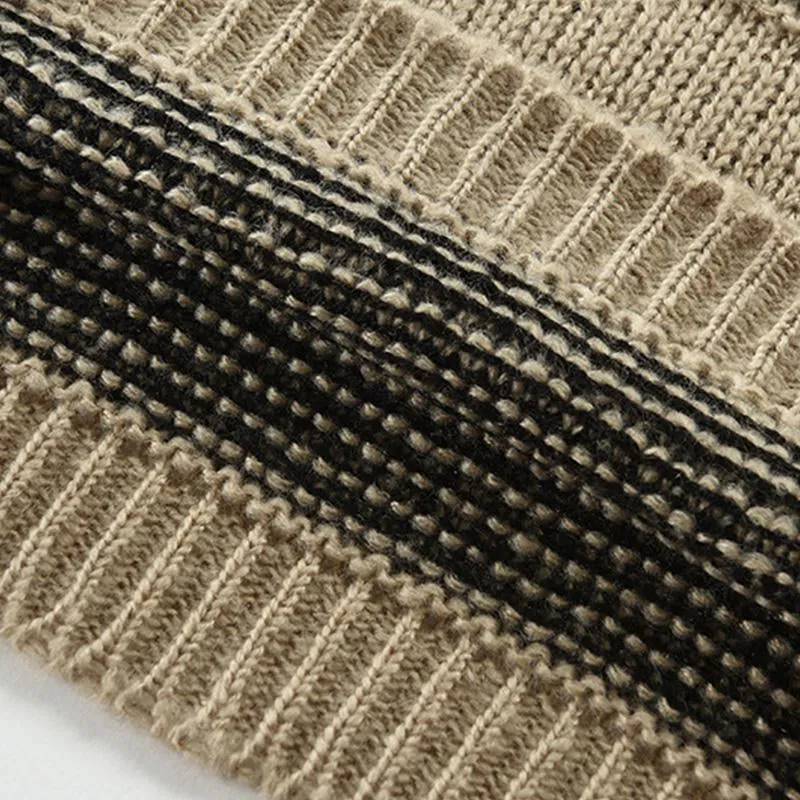 Men's Leisure Round Neckline Striped Sweater 52292053M sold by Manly product image thumbnail 4