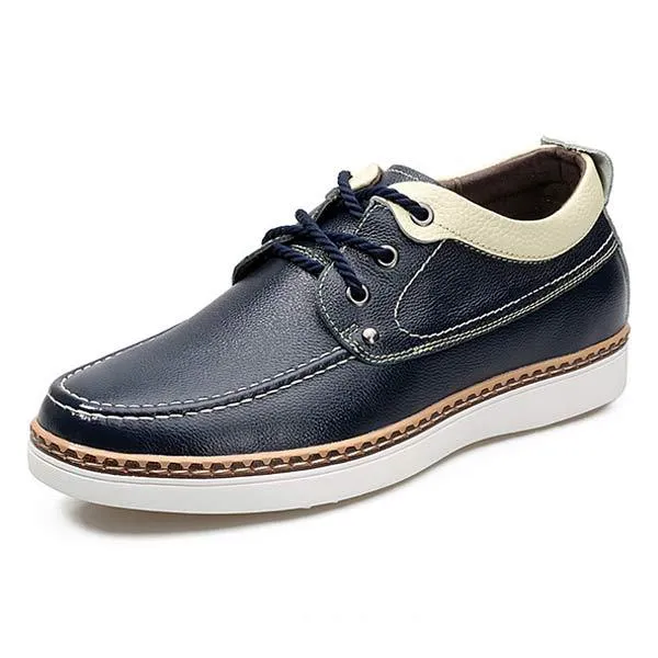 MEN'S CASUAL BUSINESS LEATHER SHOES 23583763 sold by Manly