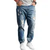 Men's Casual Ripped Jeans 63279583Y sold by Manly