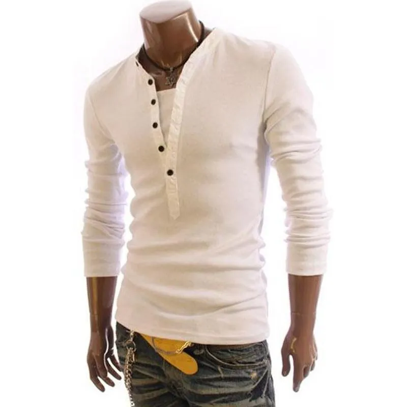 Men's Casual Retro Fake Two Piece Long Sleeve T-Shirt 24939762X sold by Manly