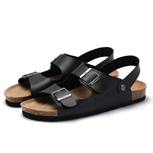MEN'S CASUAL BEACH SANDALS 77425318 sold by Manly