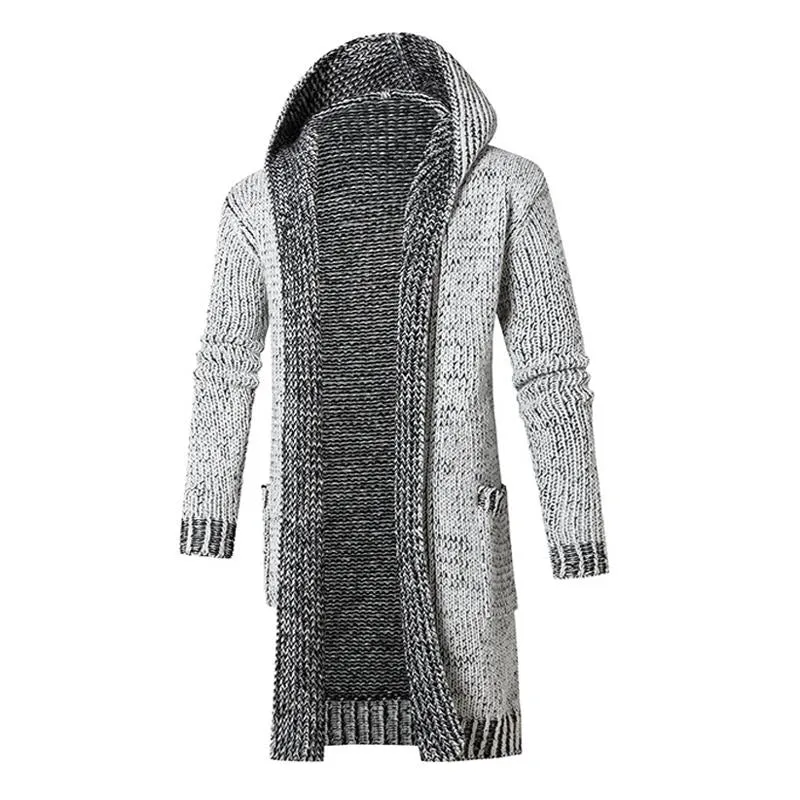 Men's Mid-length Hooded Knitted Cardigan 83435111X sold by Manly product image thumbnail 2