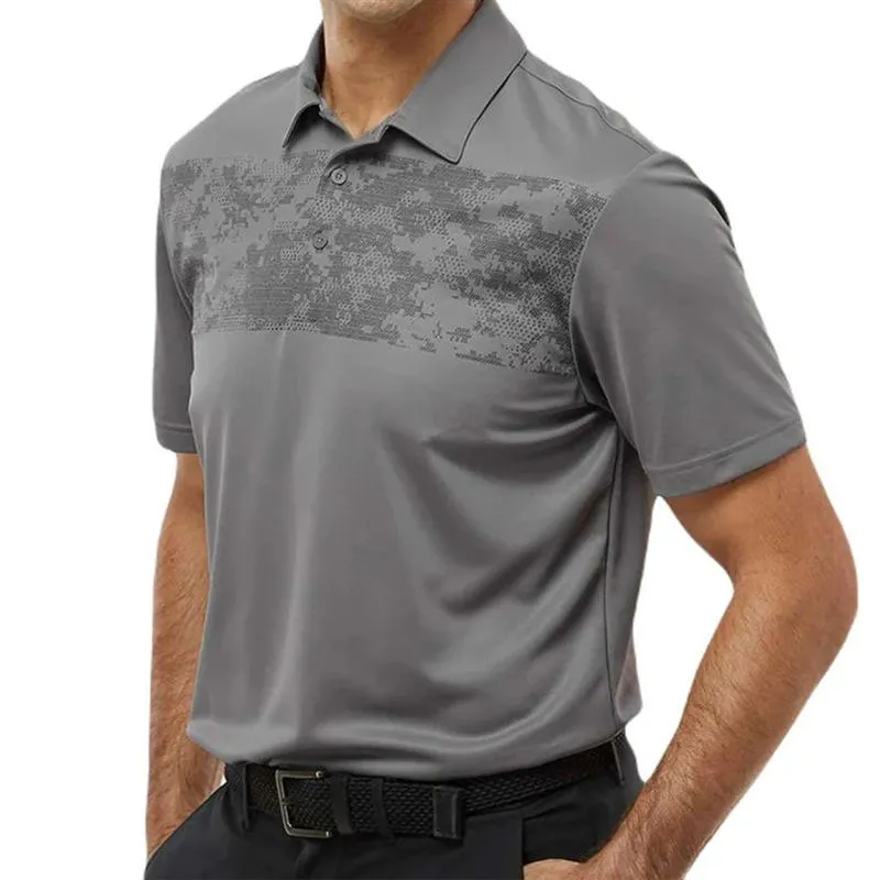 Men's Loose Button Casual Short-sleeved POLO Shirt 31122028X sold by Manly product image thumbnail 4