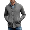 Men's Casual Single Breasted Knit Cardigan 88971813M sold by Manly
