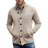 Men's Casual Single Breasted Knit Cardigan 88971813M sold by Manly