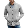 Men's Casual Single Breasted Knit Cardigan 88971813M sold by Manly