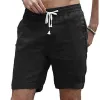 Men's Casual Solid Color Drawstring Shorts 87433930Y sold by Manly