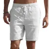 Men's Casual Solid Color Drawstring Shorts 87433930Y sold by Manly