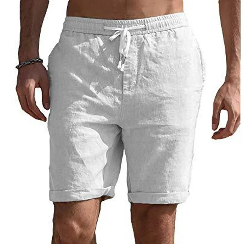 Men's Casual Solid Color Drawstring Shorts 87433930Y sold by Manly product image thumbnail 2