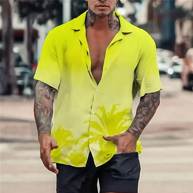 Men's Printed Cuban Collar Pocketless Shirt 85546645X sold by Manly product image thumbnail 2