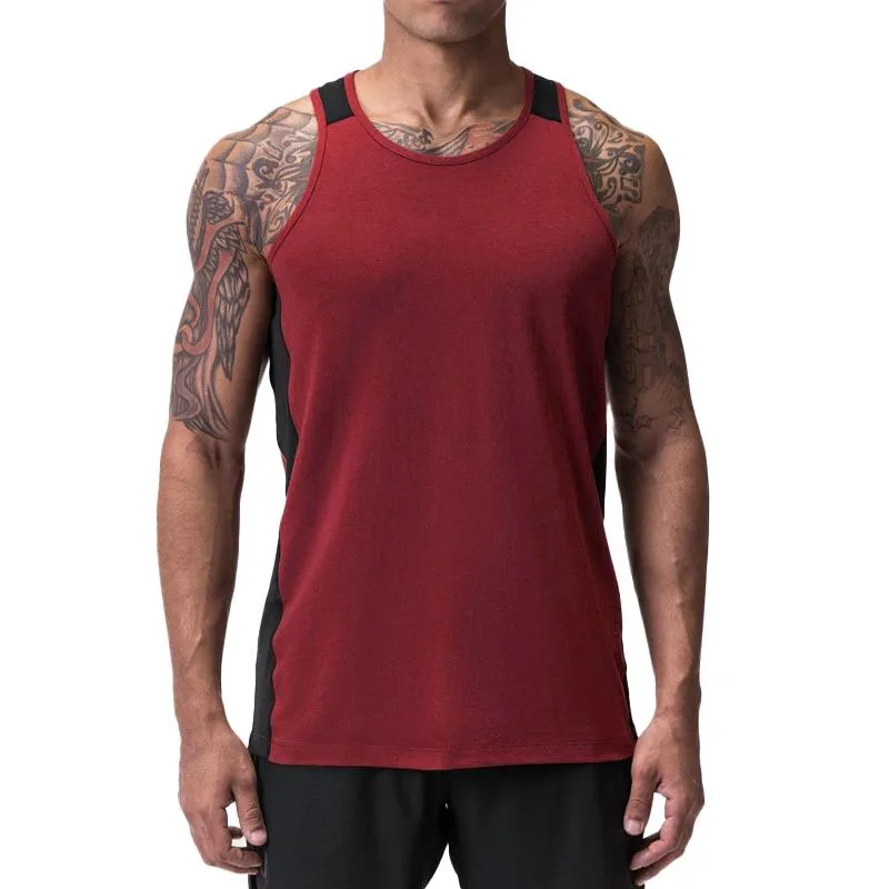 Men's Mesh Stitching Breathable Outdoor Sports Tank Top 33224864X sold by Manly product image thumbnail 5