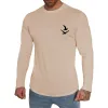 Men's Casual Round Neck Long Sleeve T-shirt 73522540X sold by Manly