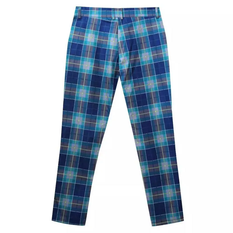 Men's Casual Plaid Print Pants 02922340Y sold by Manly product image thumbnail 3