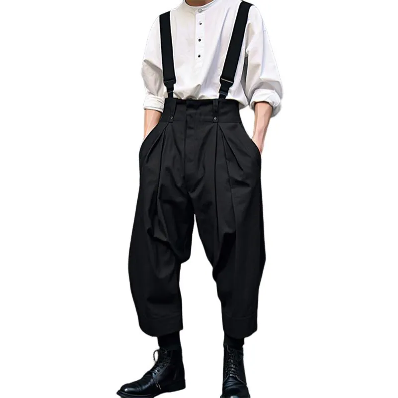 Men's Casual Bib Farmer Pants 49815991TO sold by Manly