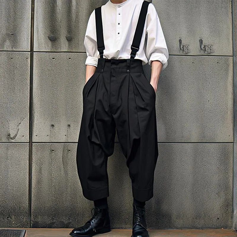Men's Casual Bib Farmer Pants 49815991TO sold by Manly product image thumbnail 4