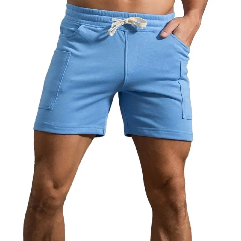 Men's Cotton Multi-pocket Sports Fitness Shorts 89584989Z sold by Manly