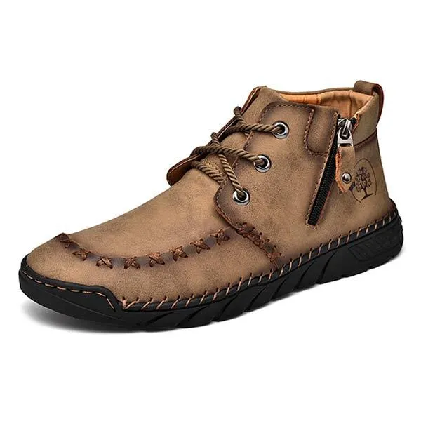 MEN'S HAND SEWN BOOTIES 74087582 sold by Manly