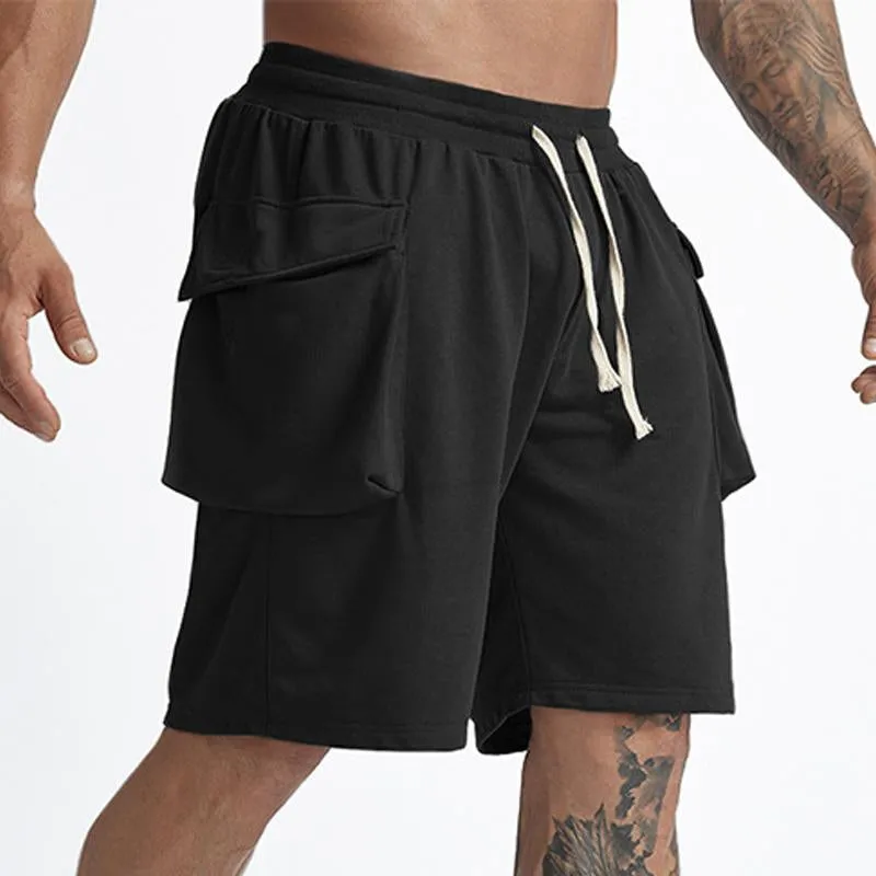 Men's Casual Multi-Pocket Sports Shorts 97827364Y sold by Manly product image thumbnail 3
