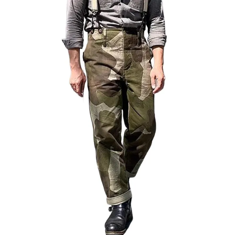Men's Retro Camouflage Casual Pants 31739183TO sold by Manly