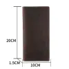 Men'S Vintage Leather Ultra-Thin Large-Capacity Wallet 38732949Y sold by Manly