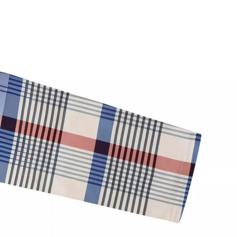 Men's Casual Plaid Print Skinny Pants 46722050Y sold by Manly product image thumbnail 5