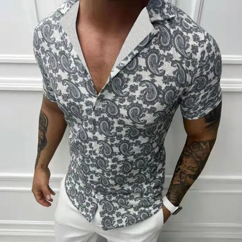 Men's Paisley Hawaiian Short Sleeve Shirt 56941781X sold by Manly product image thumbnail 5