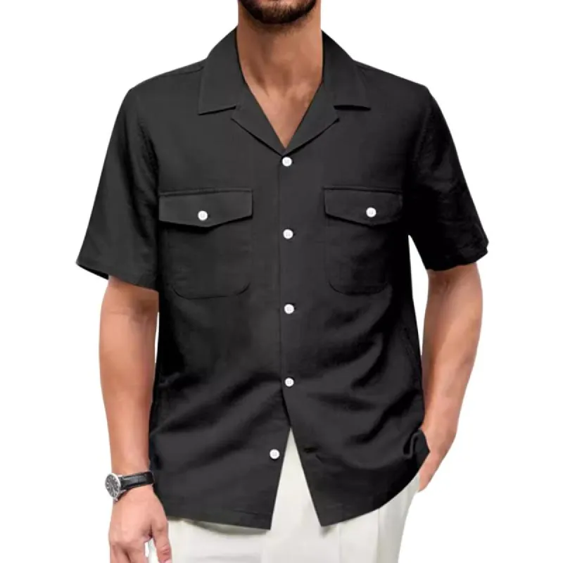 Men's Hawaiian Beach Short Sleeve Shirt 85078271X sold by Manly