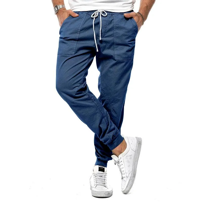 Men's Casual Solid Color Cargo Pants 87961307Y sold by Manly product image thumbnail 4