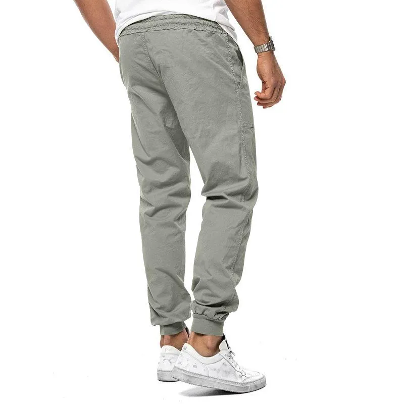 Men's Casual Solid Color Cargo Pants 87961307Y sold by Manly product image thumbnail 2