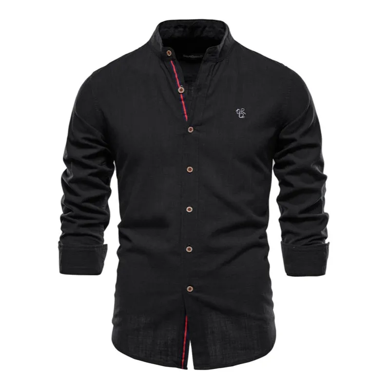 MEN'S COTTON LINEN SHIRT 93795703X sold by Manly product image thumbnail 5